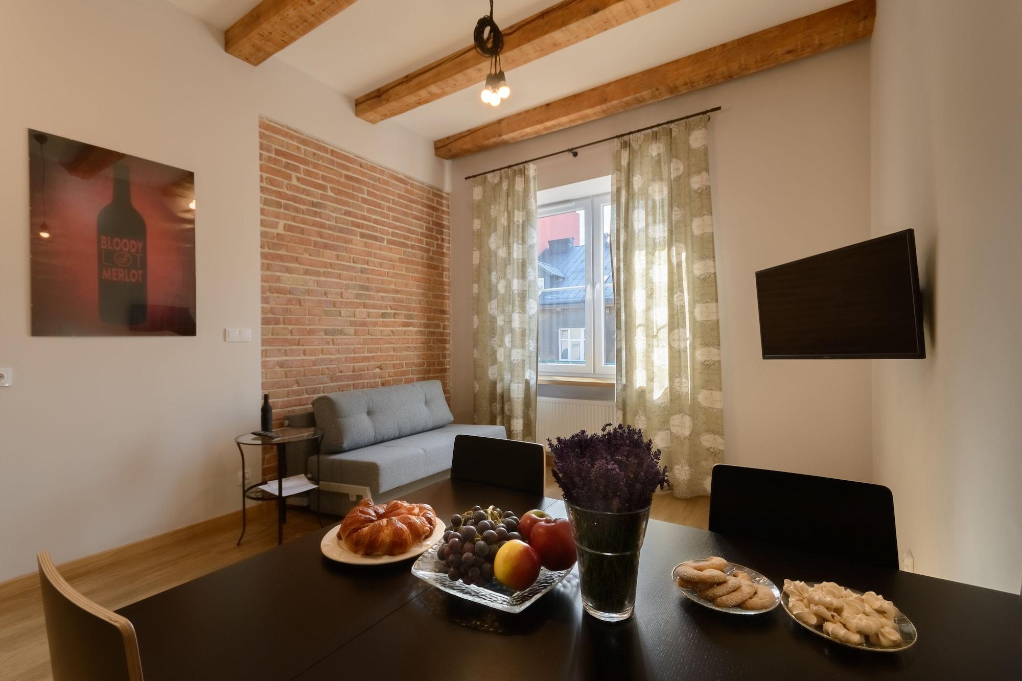 Wine Apartments Cracovia Esterno foto