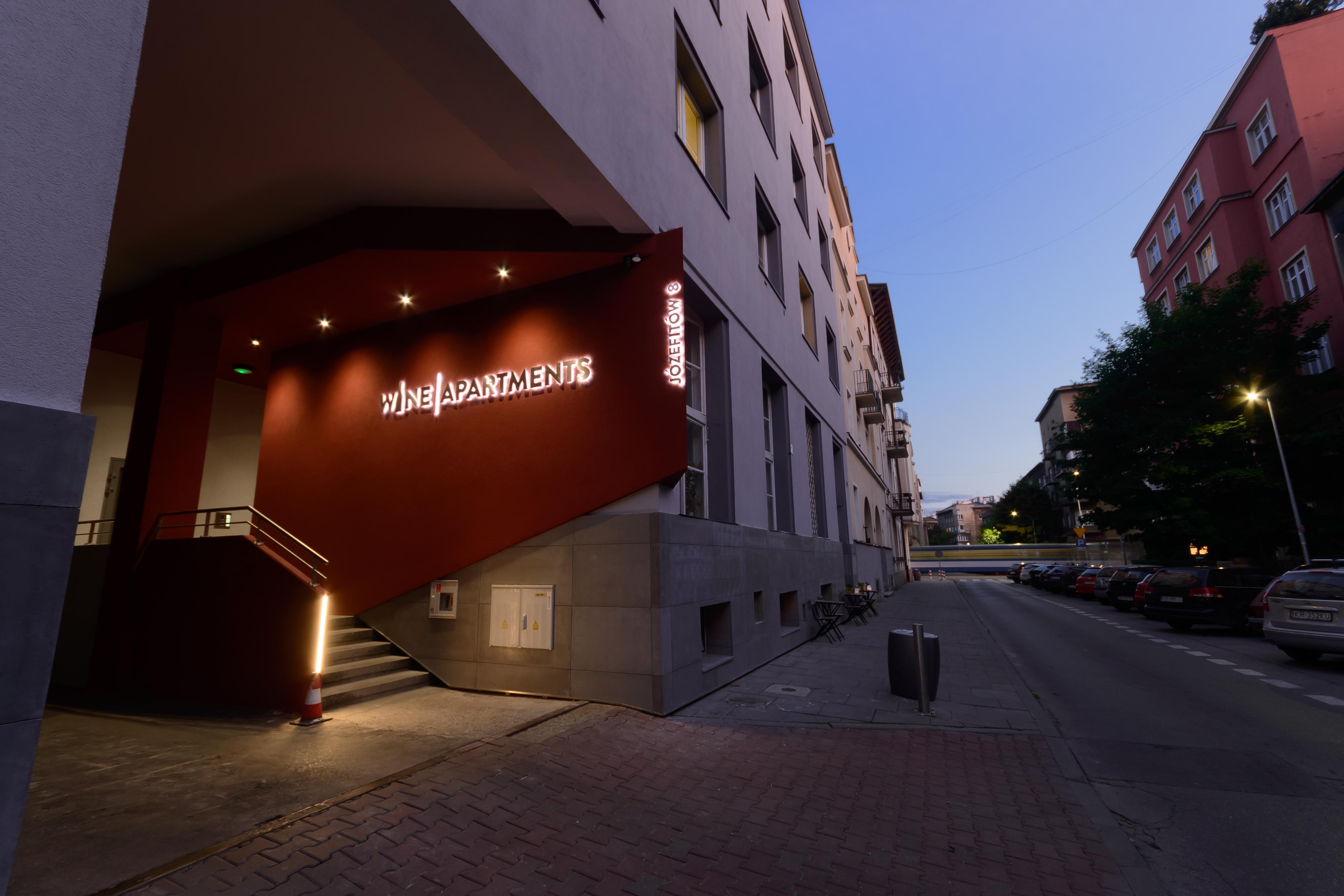 Wine Apartments Cracovia Esterno foto