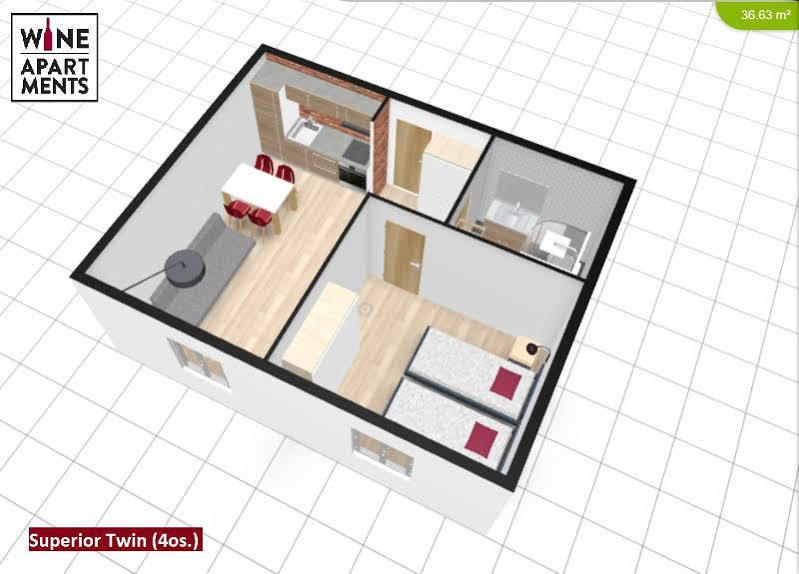 Wine Apartments Cracovia Esterno foto